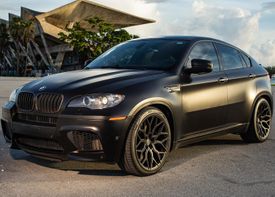 BMW X6M VOSSEN HF2 SATIN BLACK