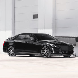 CADILLAC CTS-V VOSSEN HF2 BRUSHED GLOSS BLACK