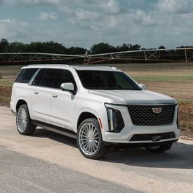 CADILLAC ESCALADE VOSSEN HFX-4 SILVER POLISHED