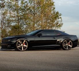CHEVROLET CAMARO SS VOSSEN CV3-R GLOSS GRAPHITE