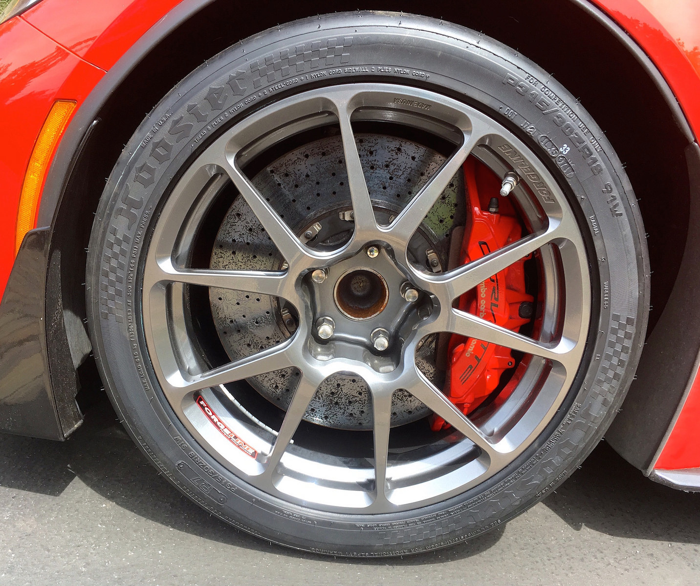 CHEVROLET CORVETTE C7 Z06 GA1R OPEN LUG