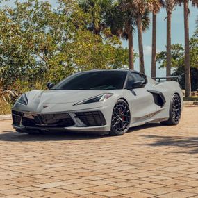 CHEVROLET CORVETTE C8 VOSSEN HFX-1 SATIN BLACK