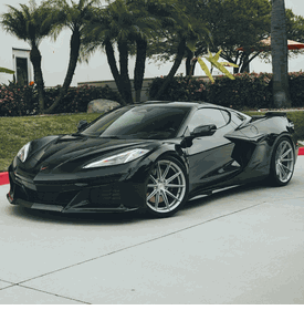 CHEVROLET CORVETTE C8 Z06 VOSSEN HFX-2 SATIN SILVER