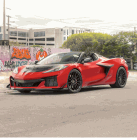 CHEVROLET CORVETTE C8 Z06 VOSSEN HFX-4 GLOSS BLACK
