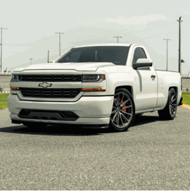CHEVROLET SILVERADO VOSSEN HF6-1 TINTED MATTE GUNMETAL
