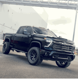 CHEVROLET SILVERADO Z71 VOSSEN HFX-1 8-LUG MATTE GUNMETAL