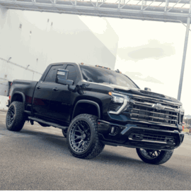 CHEVROLET SILVERADO Z71 VOSSEN HFX-1 8-LUG MATTE GUNMETAL