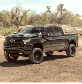 CHEVROLET SILVERADO Z71 VOSSEN HFX-6 GLOSS BLACK