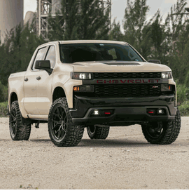 CHEVROLET TRAIL BOSS VOSSEN HF6-4 SATIN BLACK