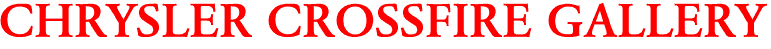 CHRYSLER CROSSFIRE GALLERY