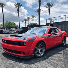 DODGE CHALLENGER HELLCAT WIDEBODY HRE C105