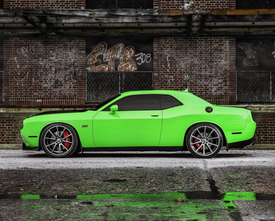 DODGE CHALLENGER SRT-8 VOSSEN VFS1 MATTE GRAPHITE