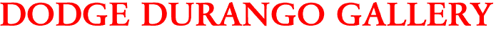 DODGE DURANGO GALLERY
