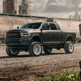 DODGE RAM 2500 VOSSEN HFX-1 8-LUG SILVER POLISHED