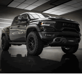 DODGE RAM TRX VOSSEN HF6-4 SATIN BLACK