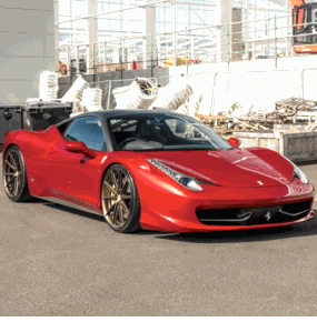 FERRARI 458 ITALIA VOSSEN HFX-2 SATIN BRONZE