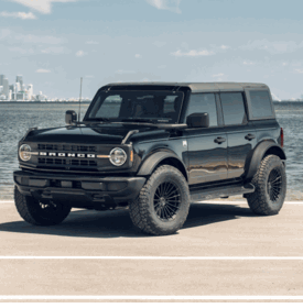 FORD BRONCO VOSSEN HFX-4 SATIN BLACK