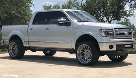 FORD F-150 ASANTI AB815 WORKHORSE TITANIUM BRUSHED