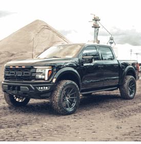FORD F-150 RAPTOR VOSSEN HFX-2 6-LUG GLOSS BLACK