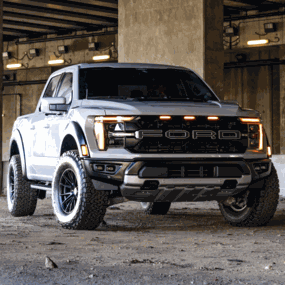 FORD F-150 RAPTOR VOSSEN HFX-2 6-LUG SATIN BLACK