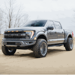 FORD F-150 RAPTOR VOSSEN HFX-4 6-LUG HYPER GUNMETAL