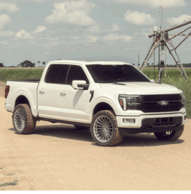 FORD F-150 VOSSEN HFX-4 6-LUG SILVER POLISHED