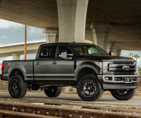 FORD F-250 ASANTI AB816 ANVIL GLOSS BLACK MILLED