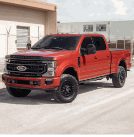 FORD F-250 VOSSEN HFX-1 8-LUG SATIN BLACK