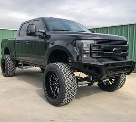 FORD F250 TUFF T2A GLOSS BLACK MILLED