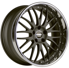 FORGELINE MD3P MATTE BLACK CENTER AND POLISHED OUTER