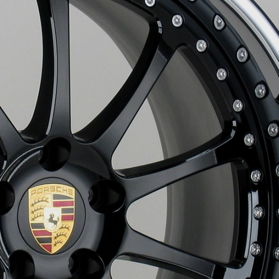 PORSCHE EMBLEM CENTER CAP