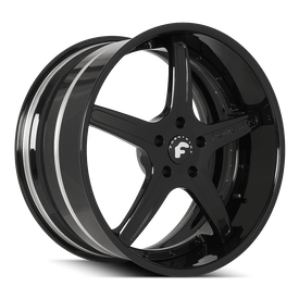 FORGIATO AGGIO-B FINISHED IN BLACK