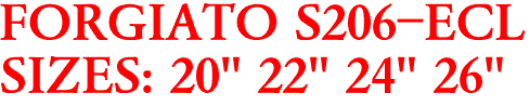 FORGIATO S206-ECL
SIZES: 20" 22" 24" 26"