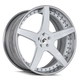 FORGIATO S208 FINISHED IN WHITE AND CHROME