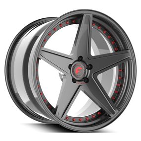 FORGIATO TEC 2.6 FINISHED IN GREY AND RED
