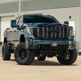 GMC SIERRA DENALI 2500HD VOSSEN HFX-1 8-LUG TINTED GLOSS BLACK