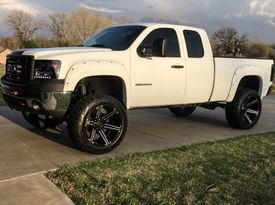 GMC SIERRA TUFF T12 SATIN BLACK MILLED