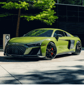 AUDI R8 VOSSEN HF-5 GLOSS BLACK