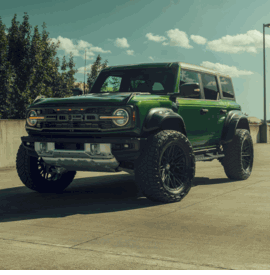 FORD BRONCO RAPTOR VOSSEN HF6-5 SATIN BLACK