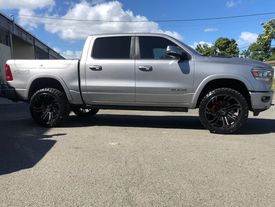 DODGE RAM TUFF T21 MATTE BLACK MACHINED