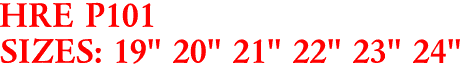 HRE P101
SIZES: 19" 20" 21" 22" 23" 24"