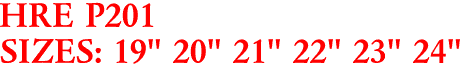 HRE P201
SIZES: 19" 20" 21" 22" 23" 24"
