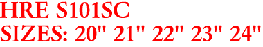 HRE S101SC
SIZES: 20" 21" 22" 23" 24"
