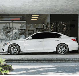 INFINITI Q50 VOSSEN VSF5 GLOSS GRAPHITE