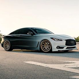 INFINITI Q60 VOSSEN HF2 GLOSS GOLD