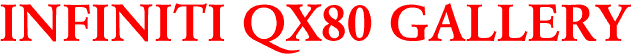 INFINITI QX80 GALLERY