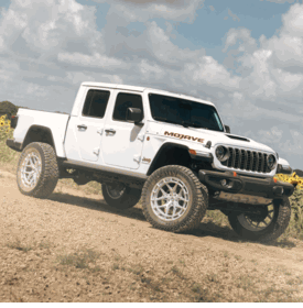 JEEP GLADIATOR VOSSEN HFX-1 SILVER POLISHED