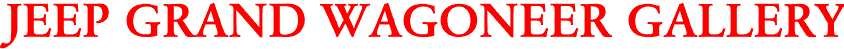 JEEP GRAND WAGONEER GALLERY