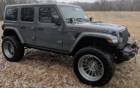 JEEP WRANGLER ASANTI AB815 WORKHORSE TITANIUM BRUSHED