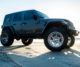 JEEP WRANGLER ASANTI AB816 ANVIL TITANIUM BRUSHED